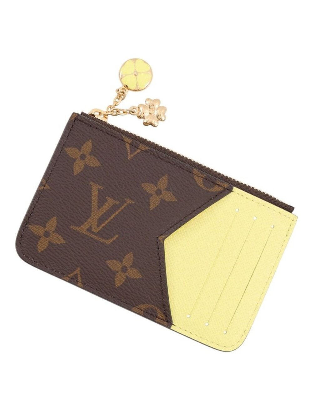 Louis Vuitton Card Case Monogram Romy Coin Purse